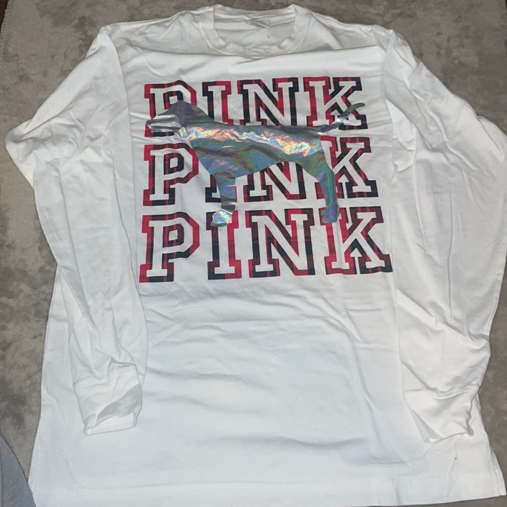 A long sleeve T shirt from PINK!